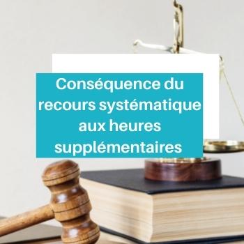 modification du contrat de travail pour les heures supplémentaires