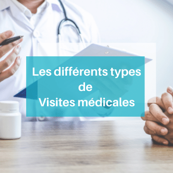 un salarié avec un médecin du travail