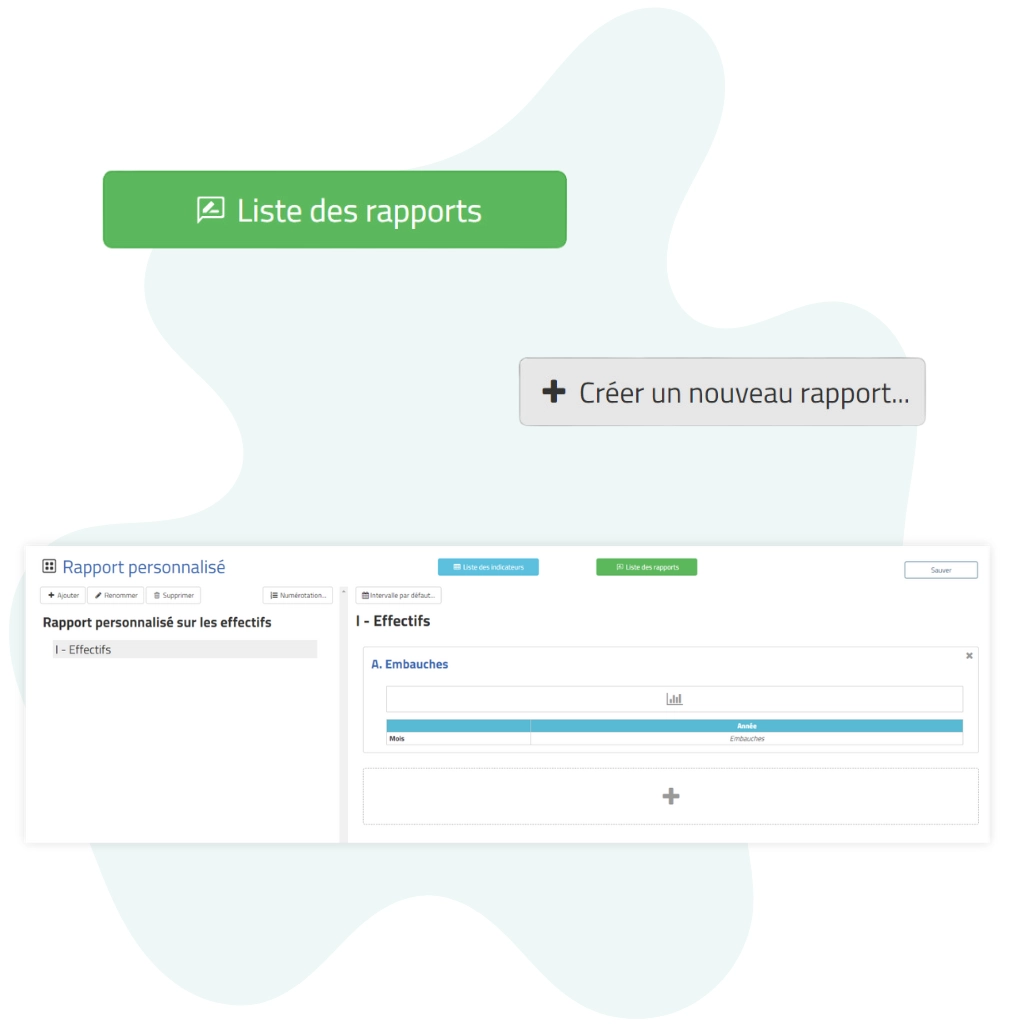 Silae BI rapports personnalisés