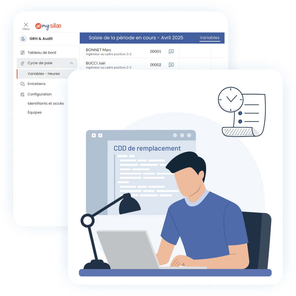 Gestion Paie et contrat en EHPAD